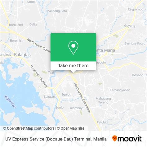 dau to bocaue|Google Maps.